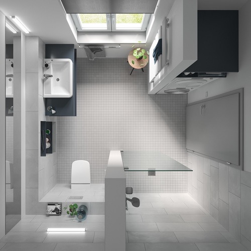 projektujemy funkcjonalną przestrzeń sanitarną w łazience bez pomocy projektanta